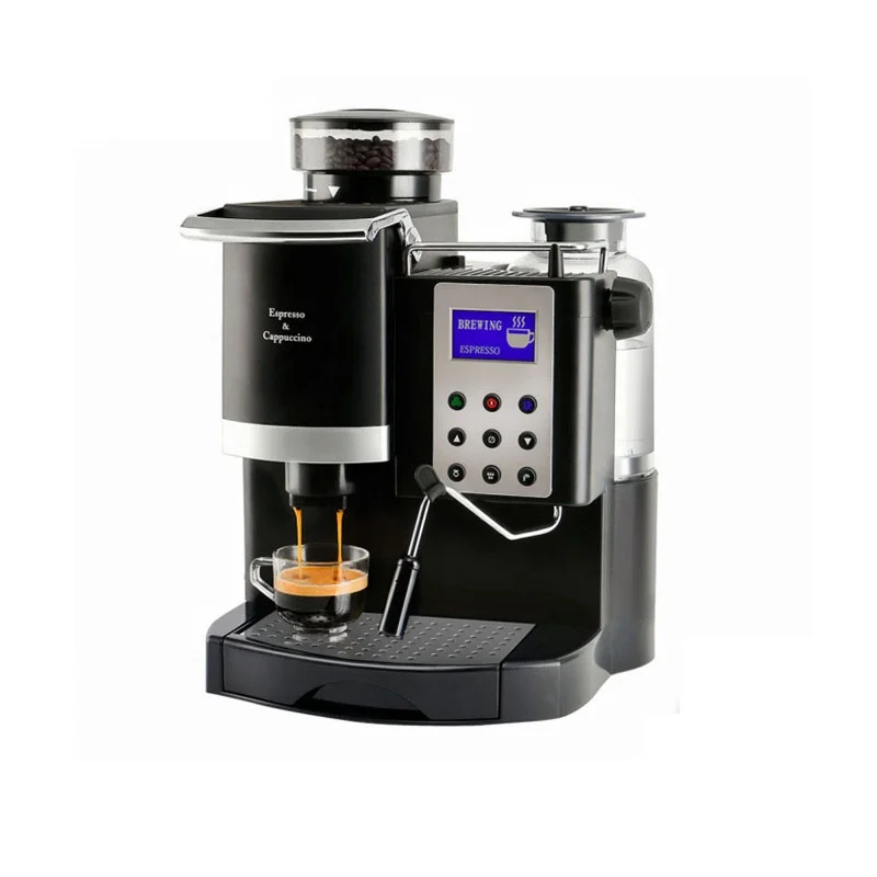 

Multi-function all-in-one coffee machine professional espresso machine with grinder for cappuccino american kitchen utensils