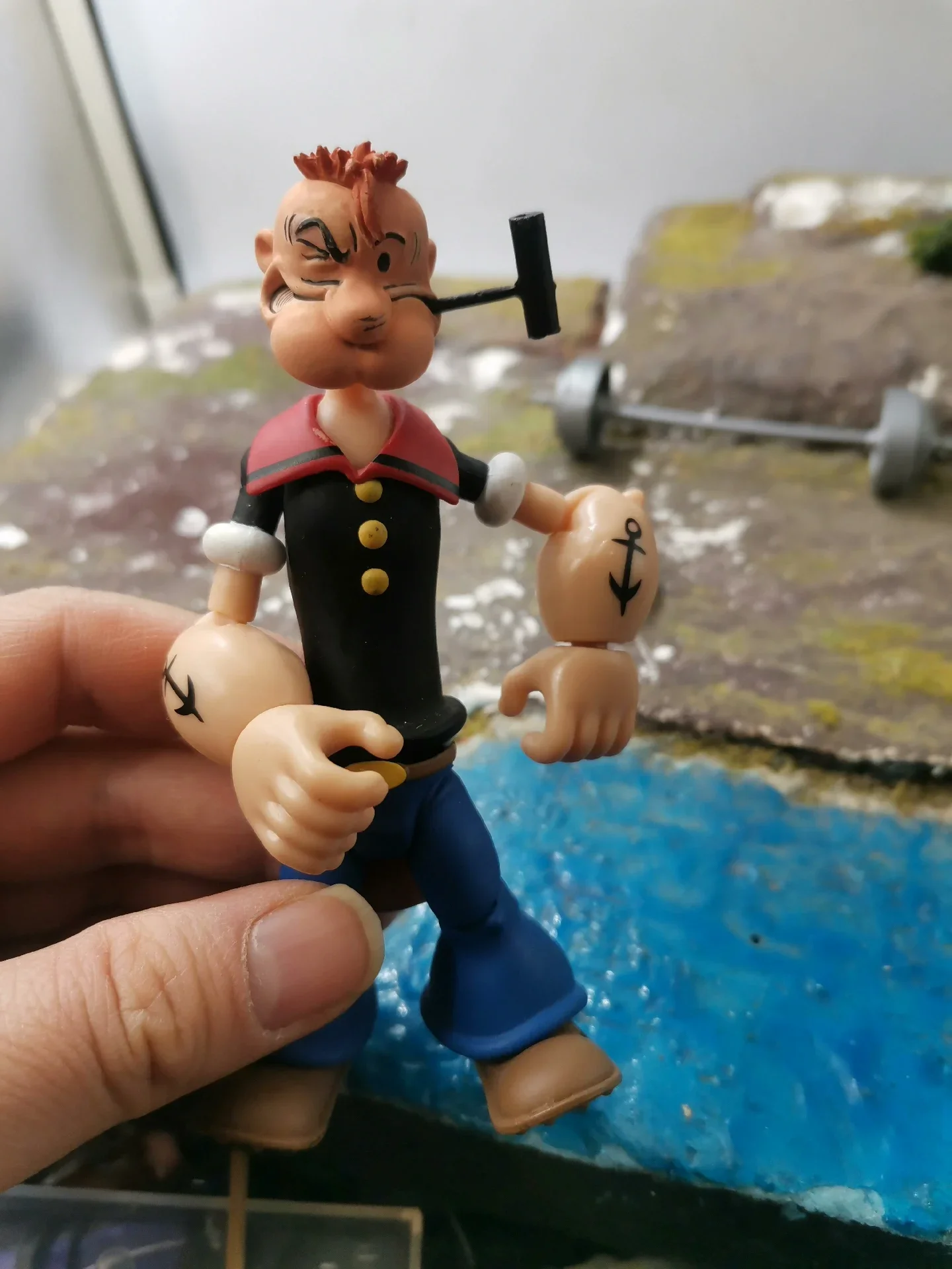 Оригинальная фигурка BFS Popeye: Моряк Попай, отец Попая, Вимпи, Морская ведьма. Коллекционные аниме-фигурки, модели, куклы, игрушки. (art.: 3920dad83d2eb) - 3920dad83d2eb