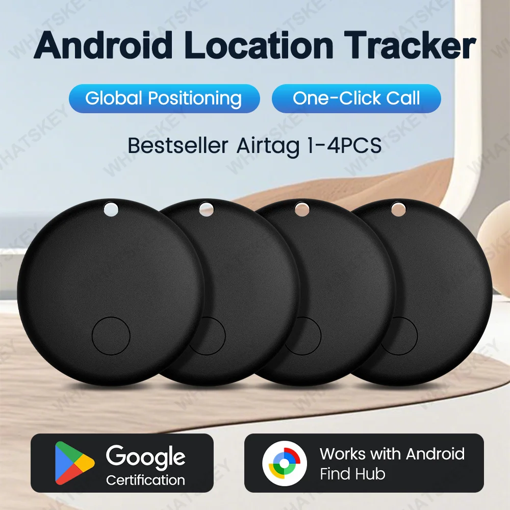 Google Find My Gps Tracker Android Smart Activity Trackers Wearable Devices Android Finder Tag Car For key Bag wallet