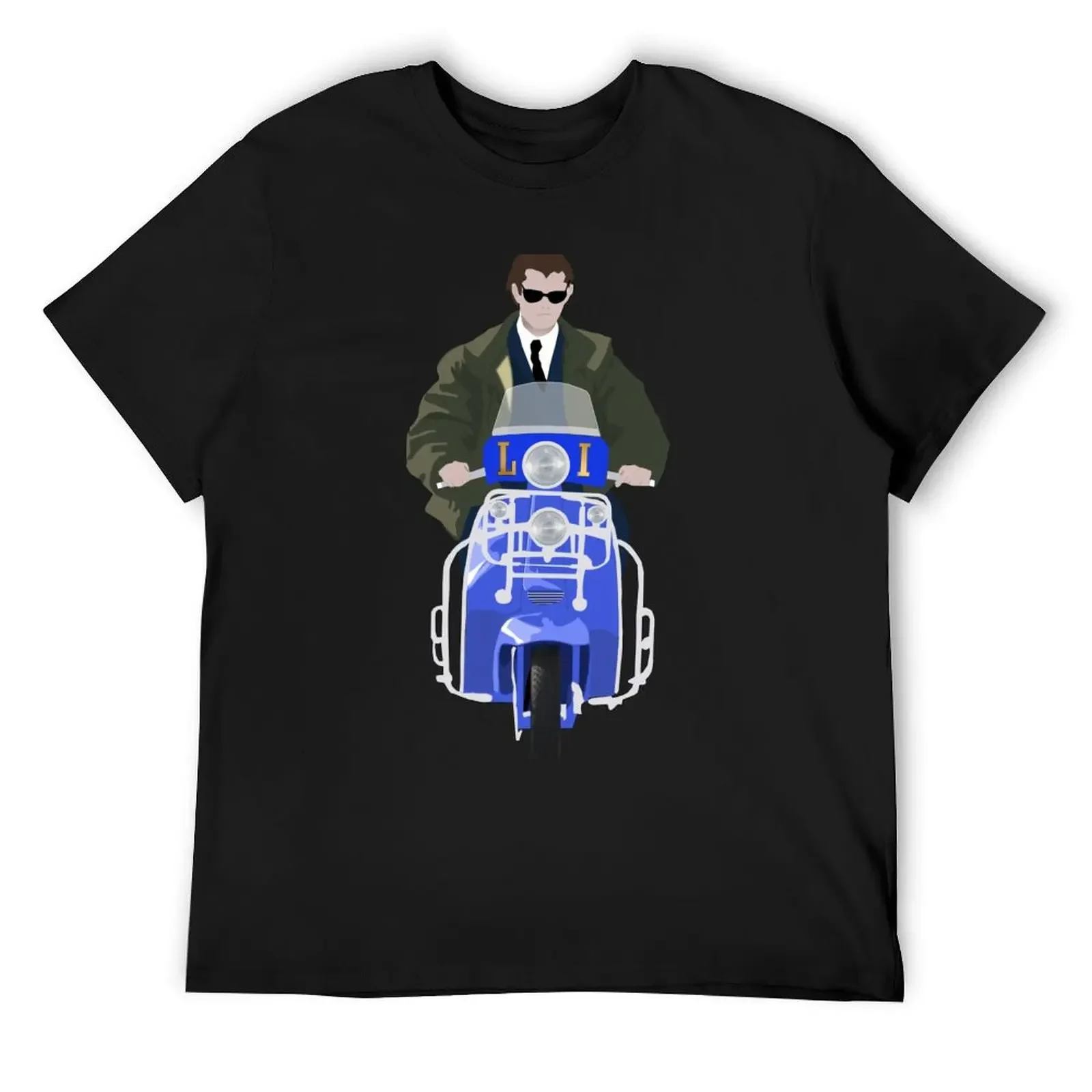 Футболка Lambretta Scooter Mod таможенный дизайн мужская футболка больших размеров с