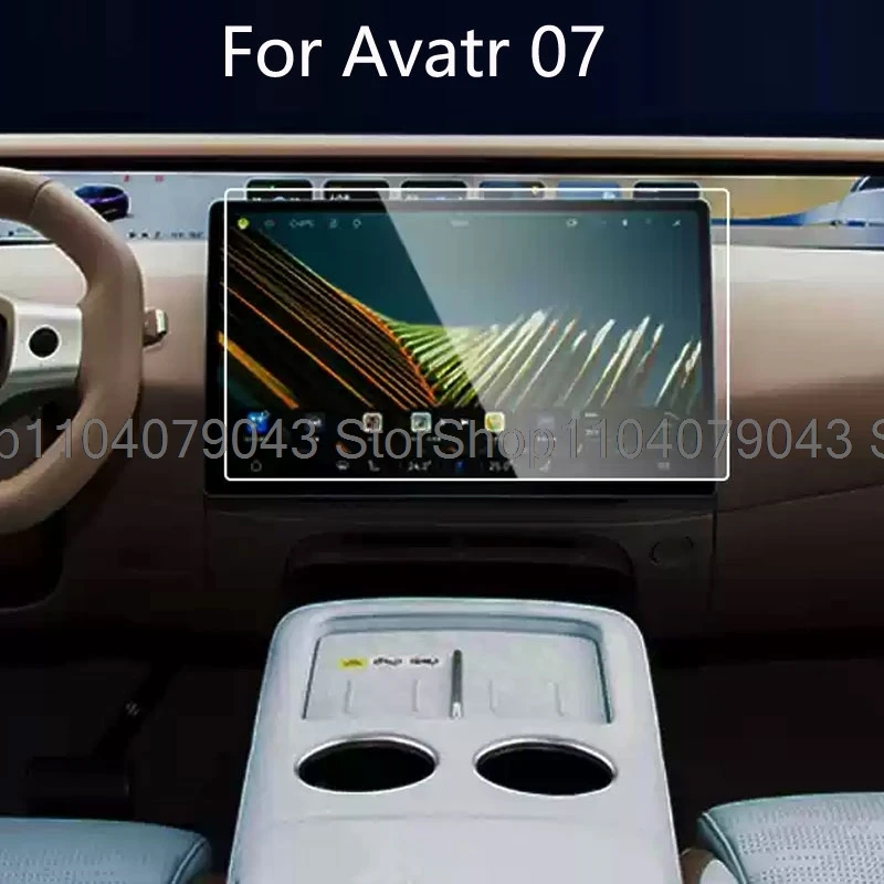 

Защитная пленка из закаленного стекла для Avatr 07 2024 2025, 15.6-дюймовый автомобильный ЖК-дисплей GPS-навигатора, сенсорный экран, аксессуары с защитой от царапин