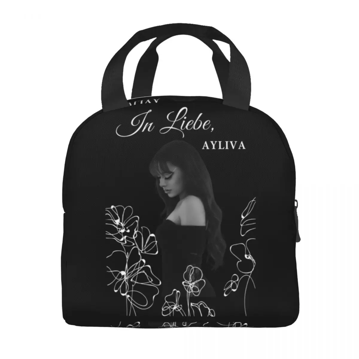 Изготовленные на заказ сумки для обеда Ayliva In Liebe с цветочным узором женщин