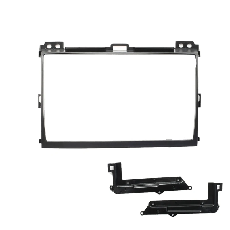 

9 Inch Car Control Fascia Audio Frame Radio Stereo Panel for Toyota LAND CRUISER Prado 120 DVD Fascia Frame