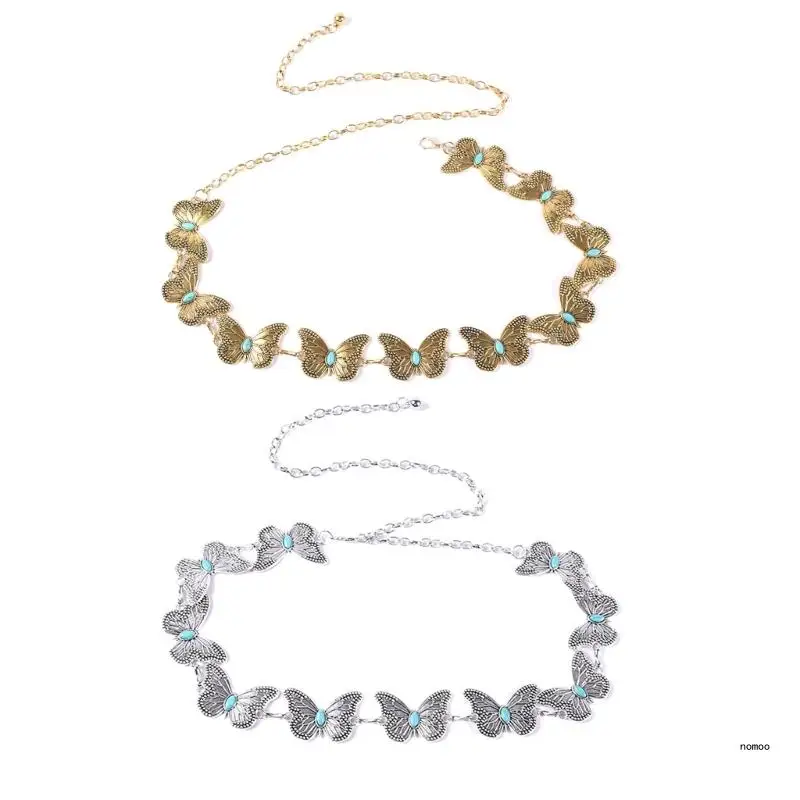

Adjustable Waist Chain for Women Skirt Ladies Dress Relief Buckle Belt