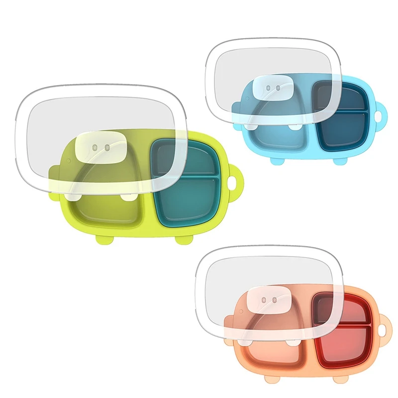 

Cartoon Baby Piggy Partition Plate Special Plate For Children