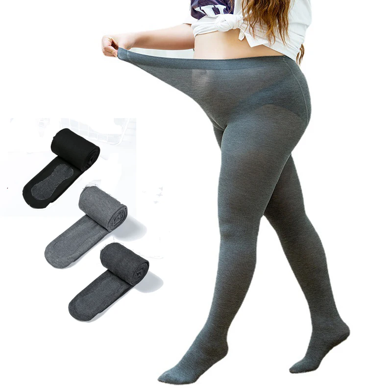 Женские хлопковые колготки больших размеров 150 г в обтяжку женские обтягивающие