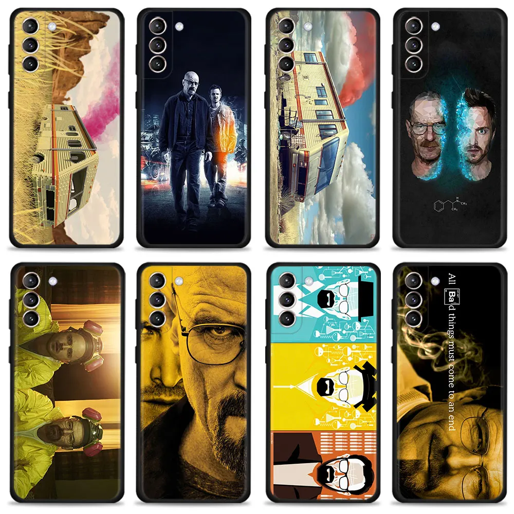 

Phone Funda For Samsung S8 S22 Ultra 5G S21 Plus S9 S20 FE 2022 S10 S10e S7 breaking bad Full Shockproof