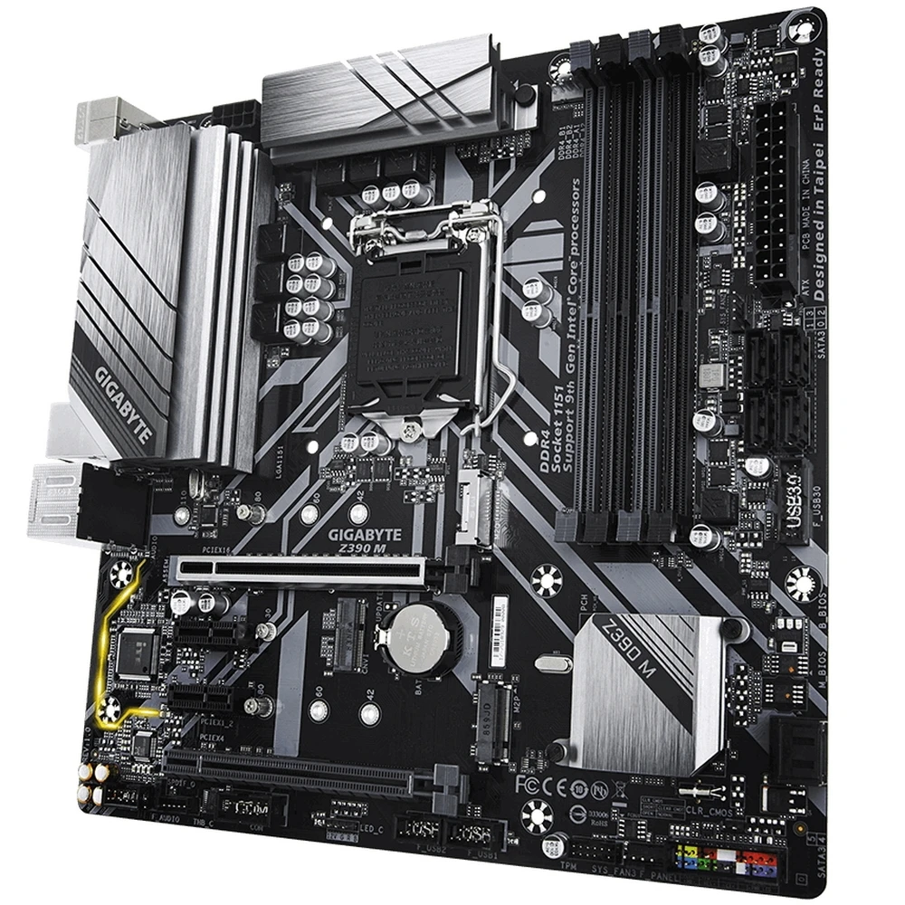Материнская плата Gigabyte Z390 M | Компьютеры и офис