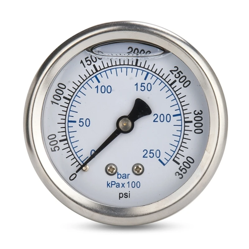 

Pressure Washer Gauges 3500psi Quick Pressure Gauges with N14x1.5 Thread used for Power Washer High Stability