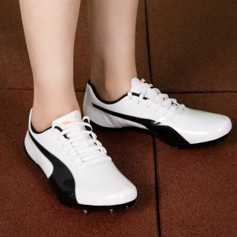 Фото Кроссовки PUMA Unisex evoSPEED Prep Sprint 2 Sprint Spikes с 8 шипами, пластиной Pebax, легкие, для бега на треке, 194934-01 №1
