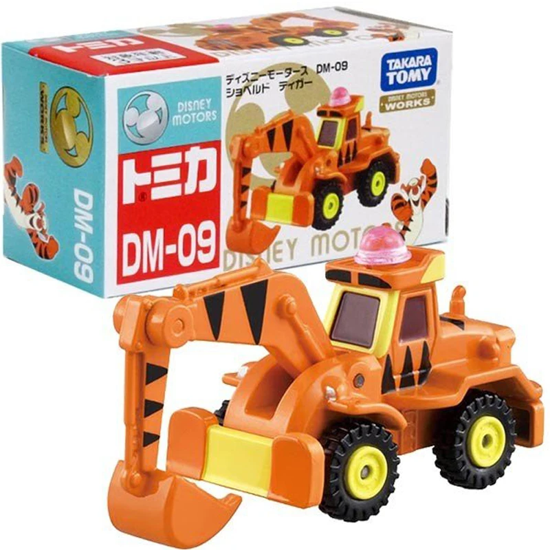 

Takara Tomy Tomica Disney Motors DM-09 Shoveled Tigger Car Kids Toys Vehicle Diecast Metal Model