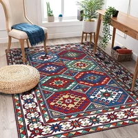carpets persian vintage carpet for living room bedroom mat non slip area rugs absorbent boho morocco ethnic retro carpet 120x160