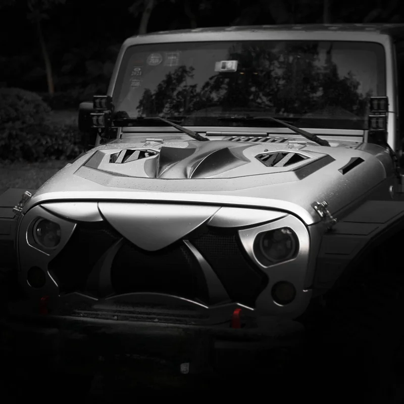 Фото Высококачественный капот в стиле COBRA для Wrangler JK 2007+ (OEM), аксессуары для внешнего тюнинга автомобиля №4
