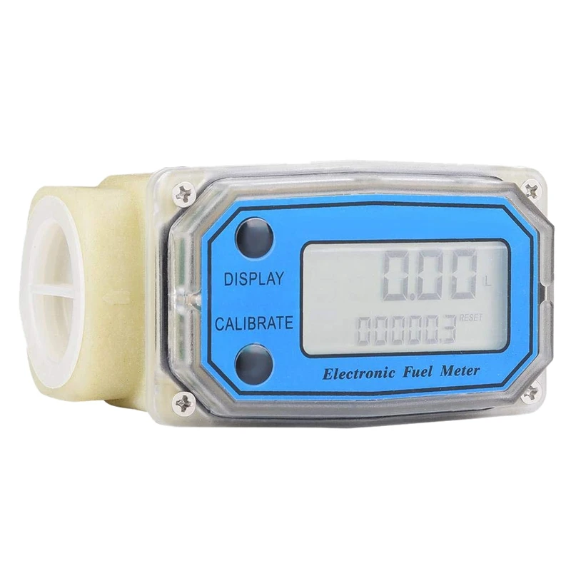 

Mini Digital Turbine Flow Meter Fuel Flow Meter Turbine Flowmeter For Chemicals Water Sea Liquid Flowmeter