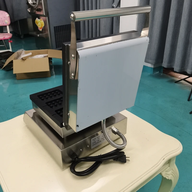 Mvckyi Коммерческая 6 шт. прямоугольная вафельница/Снэк антипригарная