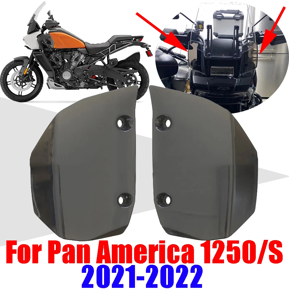 

Motorcycle Side Widened Windshield Wind Deflector Windscreen For Harley Pan America 1250 S PA1250 RA1250 2021 2022 Accessories
