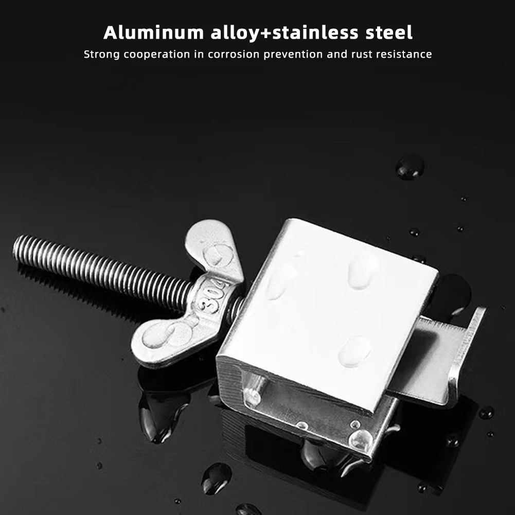 

Stainless Steel Duable The-Bolt Stopper Portable Hotel Door Securitys Door Lock For Travel Hotel