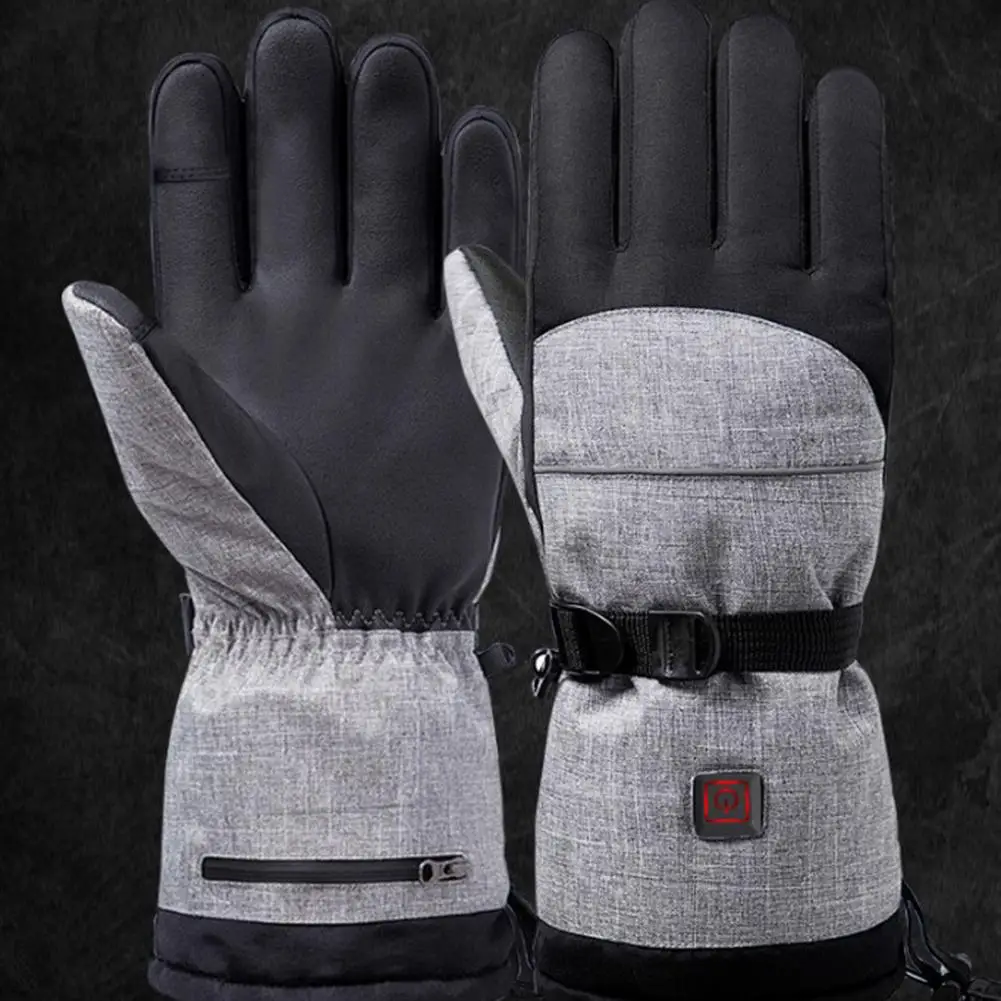 Купи Electric Heating Gloves Rechargeable Lithium Battery Smart Warm Heating Gloves Winter Outdoor Skiing Cycling Supplies за 2,810 рублей в магазине AliExpress