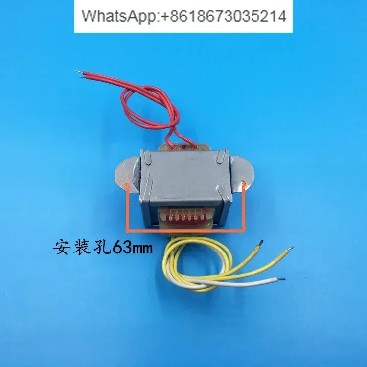 Трансформатор мощности EI48 15 Вт/ва 220 В до 10 в * 2 двойной 0.8A 0.7A универсальный аудио