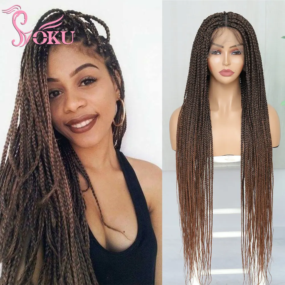 32 Inches Long Dreadlocks Braided Wig Crochet Hair Daily Use For Black Women