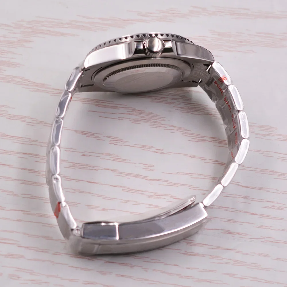 40 мм BLIGER Mingzhu 2813/NH35A мужские автоматические часы Mechanica с индивидуальным логотипом