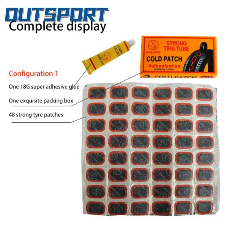 

Strong Adhesion Cold Patch Glue Portable Bicycle Tire Repair Kit Quick Drying Durable Tire Repair Tool Bicycle Repair Accessory
