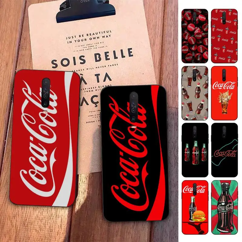 

Fashion Drink Co-ca-cola Phone Case for Redmi 5 6 7 8 9 A 5plus K20 4X S2 GO 6 K30 pro