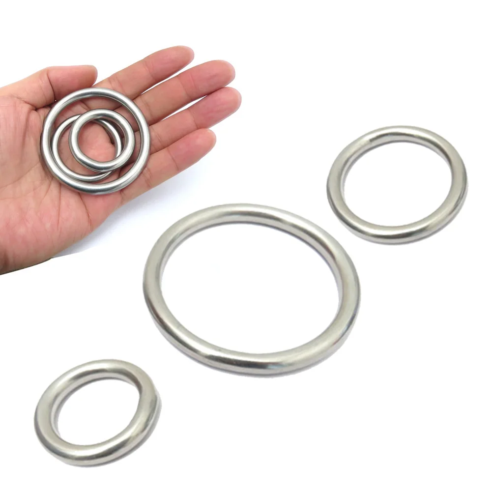 

1pc Round O Rings BCD Accessories Diving Equipment 316 Stainless Steel Durable Ring For Scuba Diving Swimming