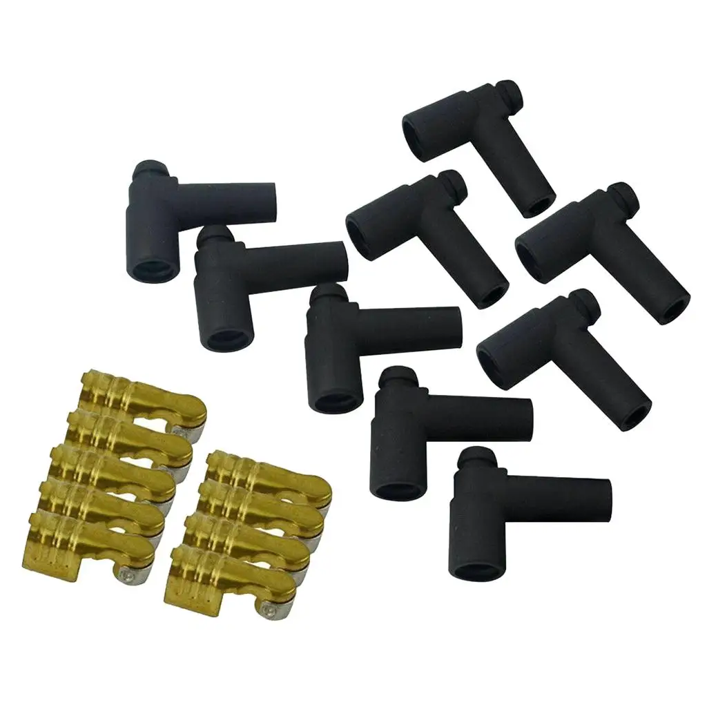 

HEI-Style Rubber Distributor End Spark PlugBoots Cover Terminals