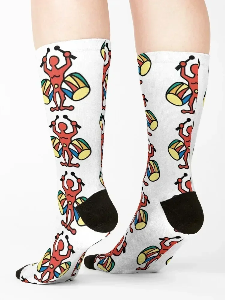 как рубашка или тату для каждого барабанщика носки счастливые чулки