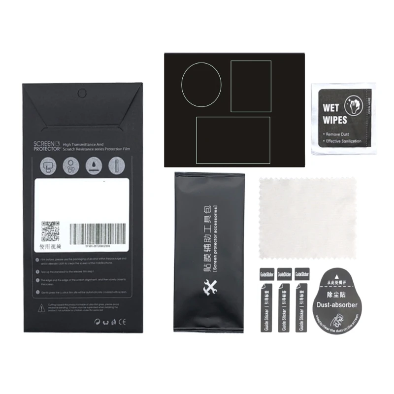 

Защитная пленка для объектива экшн-камеры 3, Защитная пленка для УФ-объектива, передние и задние пленки, защита для спортивной камеры от царапин, T3EB