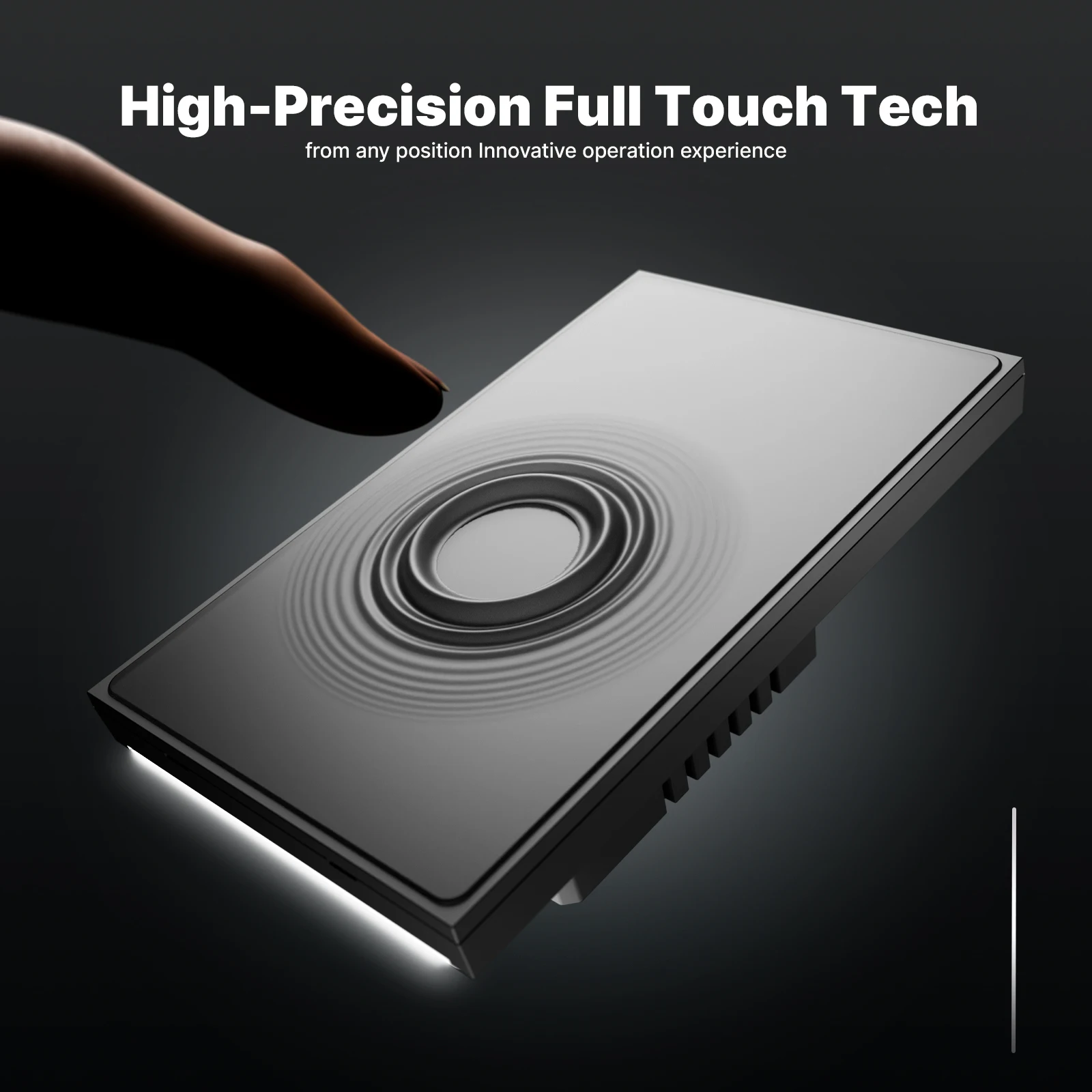 Фото MOES Tuya ZigBee Star Feather Switch США Smart Air Touch со сценой нейтрального света 2в1 Приложение Дистанционное управление с Alexa Google Home №2