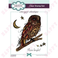 2022 summer owl animals cutting dies clear cling stamps seal diy scrapbooking greeting card paper album decor embossing molds