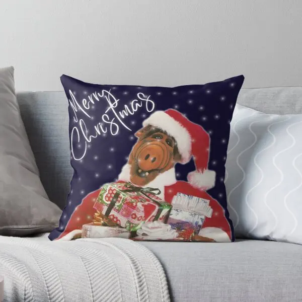 

Alf Christmas Printing Throw Pillow Cover Fashion Comfort Office Wedding Fashion Home Bedroom Waist Throw Pillows not include