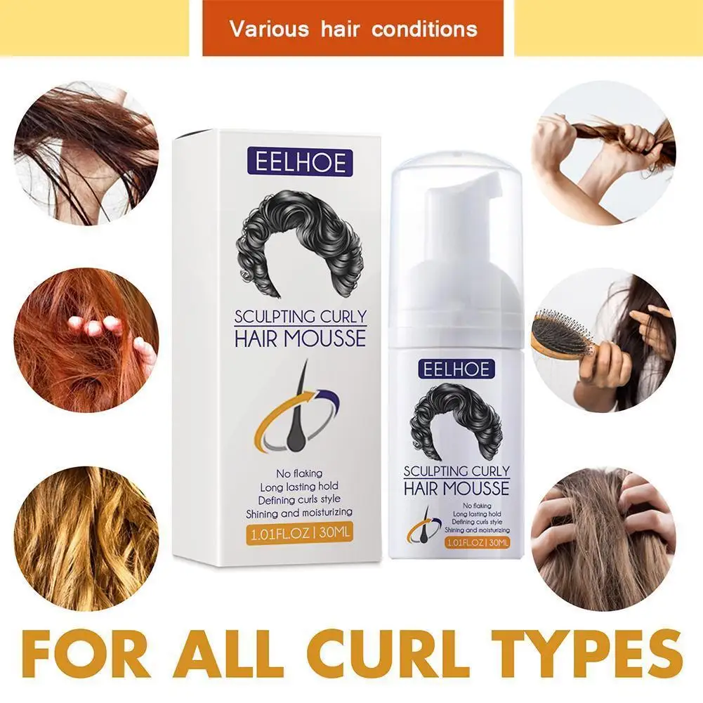 Shaping Curly Styles Natural Curl Boost Sculpting Hair Bounce Cream Curly Hair Product