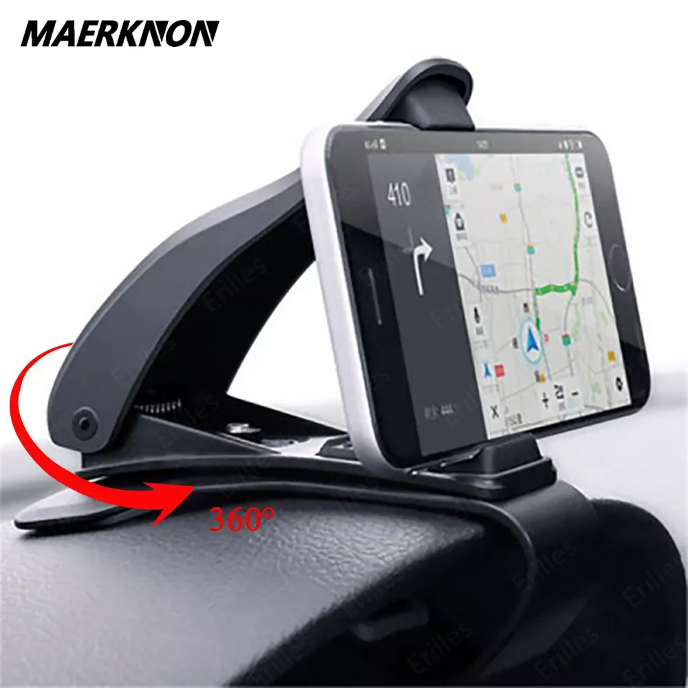 

Universal Dashboard panel Car Phone Holder Clip GPS Mount Stand Display phone accessories Support For iphone 12 pro max