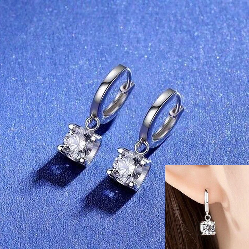

Серьги-подвески MeiBaPJ из серебра 0,5 пробы, 925 карат