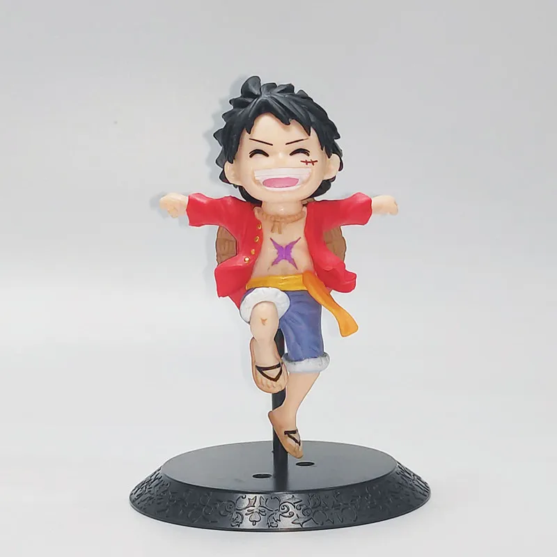 Экшн-фигурки из ПВХ Luffy silверы Rayleigh Sabo Ace Garp 6 шт./комплект подарки для друзей -
