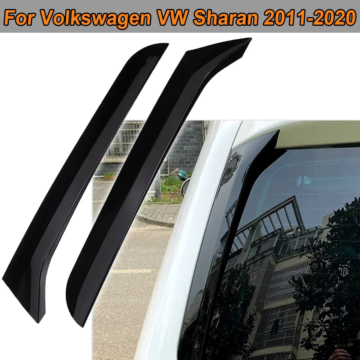 

2 шт., дефлектор заднего стекла для Volkswagen VW Sharan 2011 - 2020