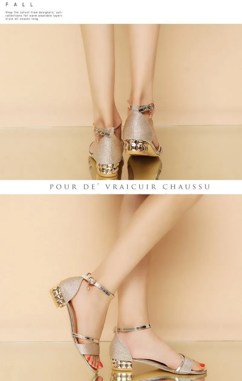 2023 New Women Sandals Summer Plus Size 35-43 Casual Women Shoes Soft Female Peep Toe Low Heels Ladies Elegant Shoes Outdoor