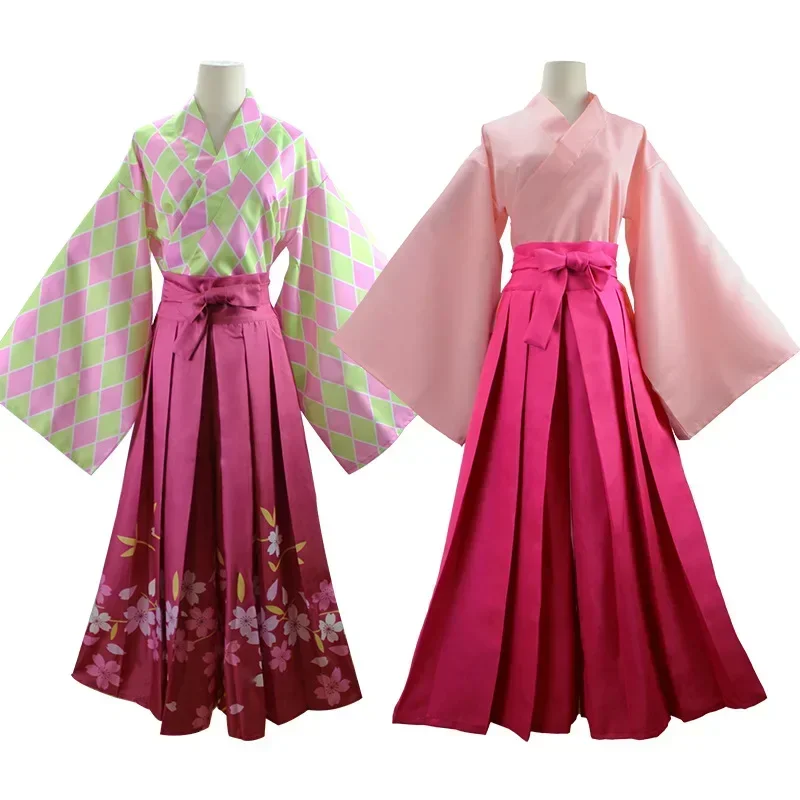 Костюм-кимоно для косплея из аниме рассекающий демонов