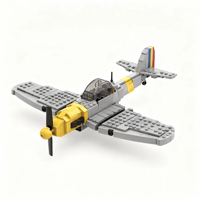 353 детали MOC Creator Expert Toys: Конструктор Heinkel He B 2 (Румынская экспортная модель) — Идея для подарка на Рождество, DIY (art.: 3920dc69ed381) - 3920dc69ed381