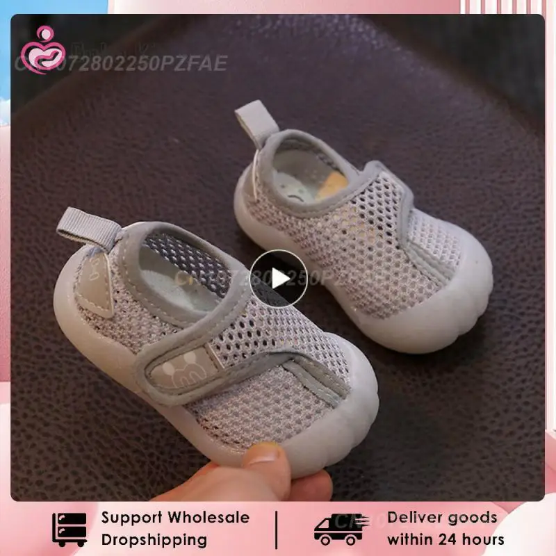 

1PCS Kid Baby First Walkers Shoes Breathable Infant Toddler Shoes Boy Casual Mesh Shoes Soft Bottom Comfortable Non-slip