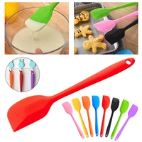 kitchen silicone cream butter cake spatula mixing batter scraper brush butter mixer cake brushes baking kitchenware tool