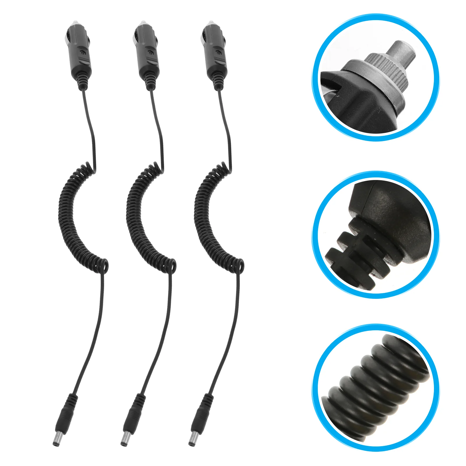 

Аксессуары для автомобильных зарядных устройств, 3 шт., 12 В