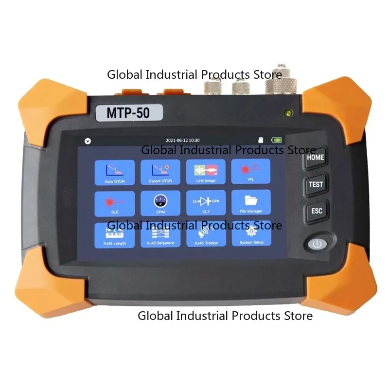 Фото Оптический рефлектометр ShinewayTech MTP-50-S20A-R 1310/1550нм 24/22дБ с измерителем оптической мощности, визуальным дефектоскопом, сенсорным экраном и тестером RJ45 №1