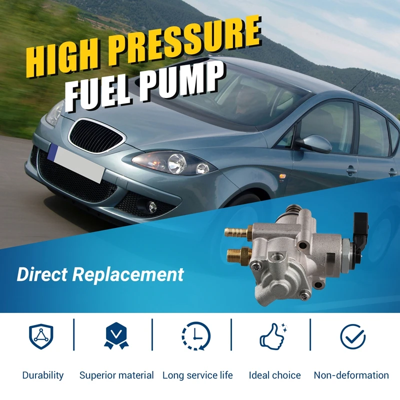 06F127025J Car High Pressure Fuel Pump For A3 S3 VW Seat Skoda 2.0T 06F127025K