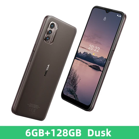 Смартфон Nokia G21, 6 + 128 ГБ, 4G, экран 6,5 дюйма, аккумулятор 5050 мАч, тройная камера 50 МП, функция распознавания лица