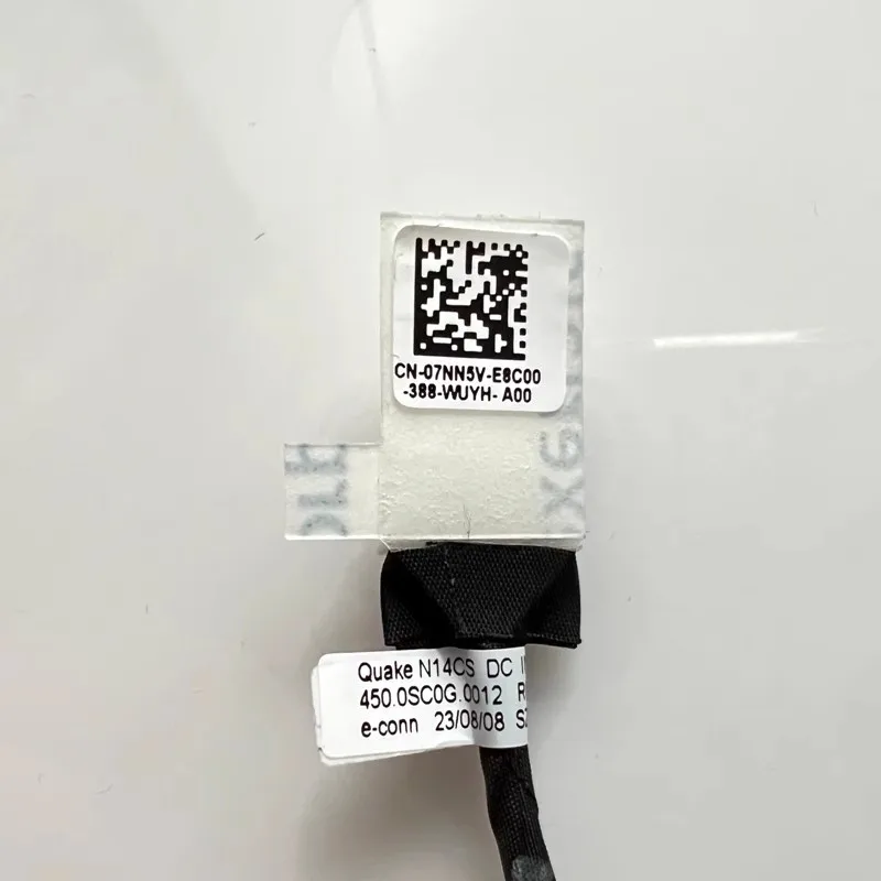Новый зарядный кабель DC IN Power Jack для Dell Inspiron 14 5430 07NN5V 7NN5V 450.0SC0G.00