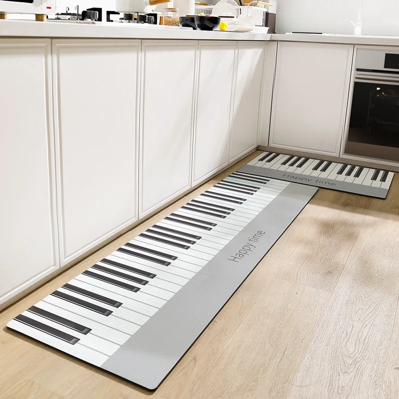 

Противоутомительный кухонный коврик, Нескользящие напольные коврики, мягкий коврик, водонепроницаемый маслостойкий Настольный коврик, ко...